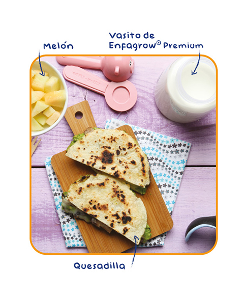 Quesadilla de champiñones