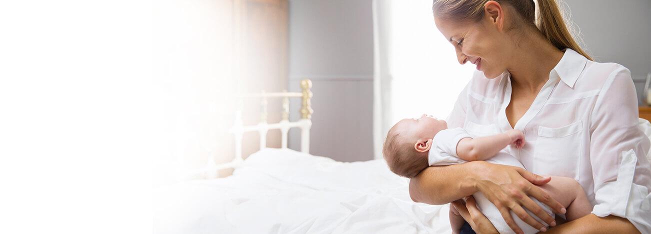 Llevando al bebé a casa